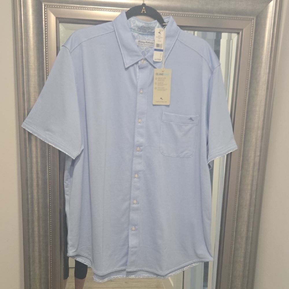 Tommy Bahama San Lucio Tri Leaf Gio Happy Stretch NWT. Sz XL